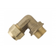 Spartan Male Elbow Flanged With Nut 15mm Brass DR - EMFD15
